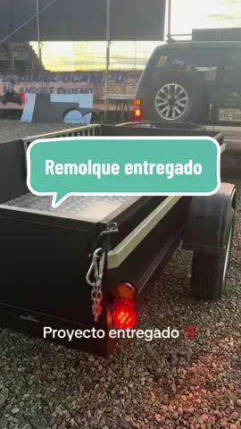 Un nuevo proyecto entregado remolque para todo tipo de carga #remolques #lagoagrio_ecuador🇪🇨 