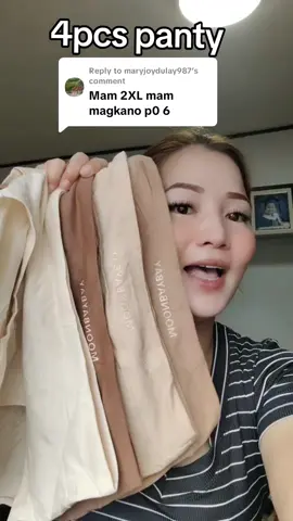 Replying to @maryjoydulay987 #highwaistpanty #cottonpanty #4pcspanty #panties @fashion.style384 