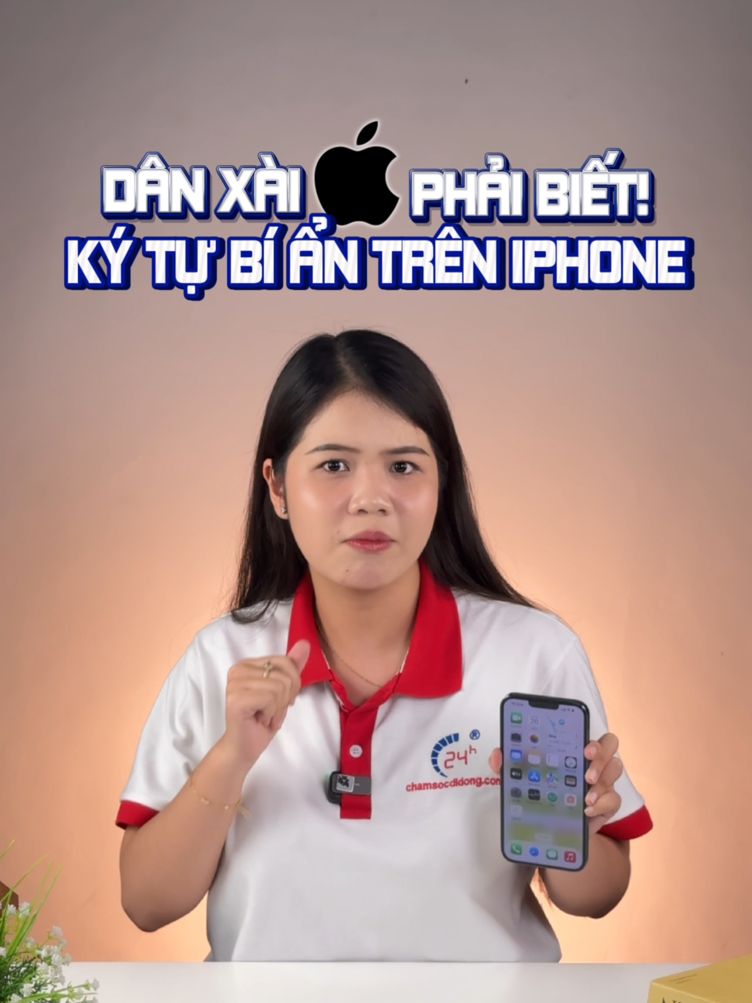 Sự thật bất ngờ sau những ký tự ‘bí ẩn’ trên iPhone! #24hchannel #iphone