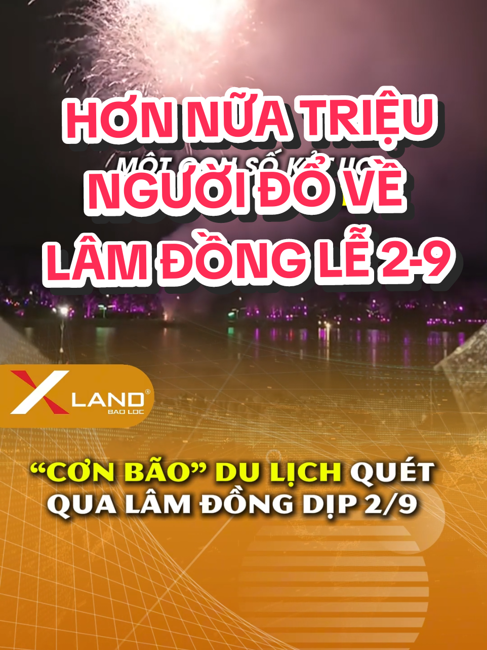 Cơn bão du lịch càng quét qua Lâm Đồng ngày 2/9. Tổng kê ngày 2/9 tại Lâm Đồng khiến cả nước choáng ngộp... #xland #lamdong #batdongsan #tintuc #dulich 