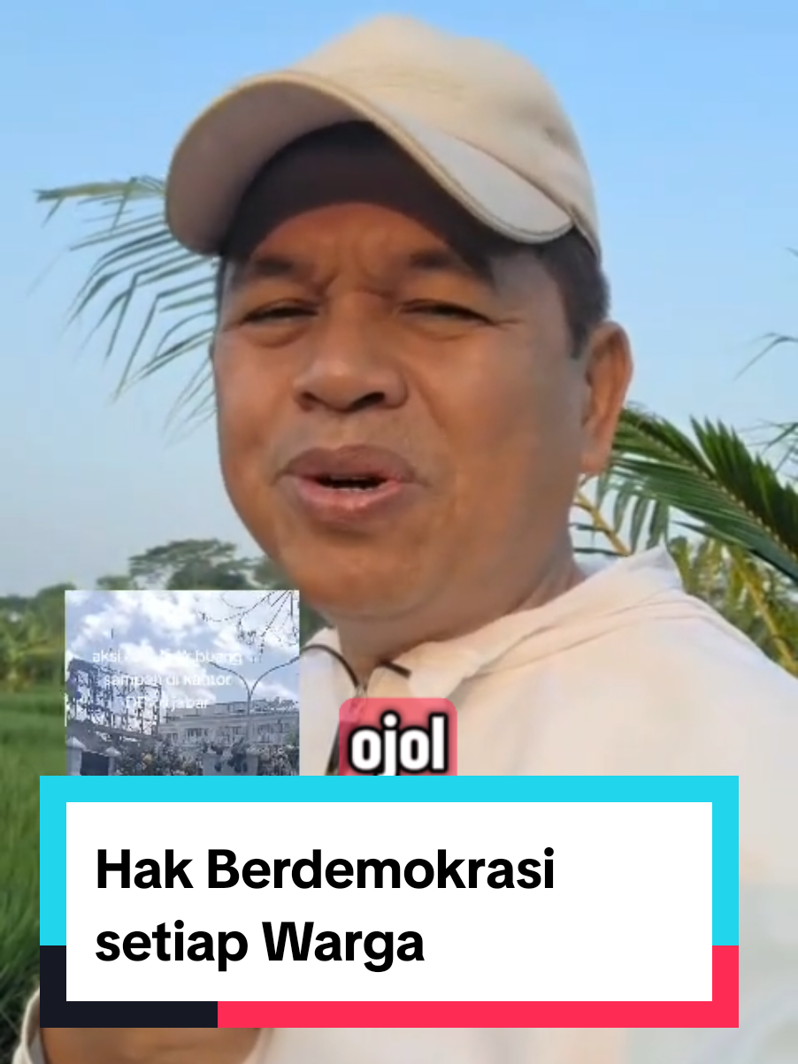 kang dedi mulyadi pagi ini, bahwa berdemokrasi itu adalah hak setiap warga negara. sc. : dedimulyadiofficial tiktok #dedimulyadi #kangdedimulyadi #demokrasi #warga #berdemokrasi 