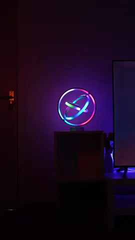 Not a lamp… it’s a whole vibe machine 😎 #n#neonlightg#gamingdesksetupl#lightsetupd#deskaestheticr#rgbvibesl#leprolightsl#leproa#ailightingT#TB1d#deskgoalsc#cooll#lampd#decorroomaccessories 