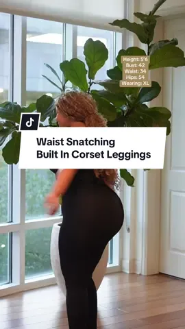 Waist shaping, cinching, snatched leggings. Lots of compression. Buy your pants size or size up for a little less compression. Can wear to gym, under your pants, or dress them up  #fitwithcurves #waistsnatchingleggings #shapellx #highwaistleggings #corsetleggings 