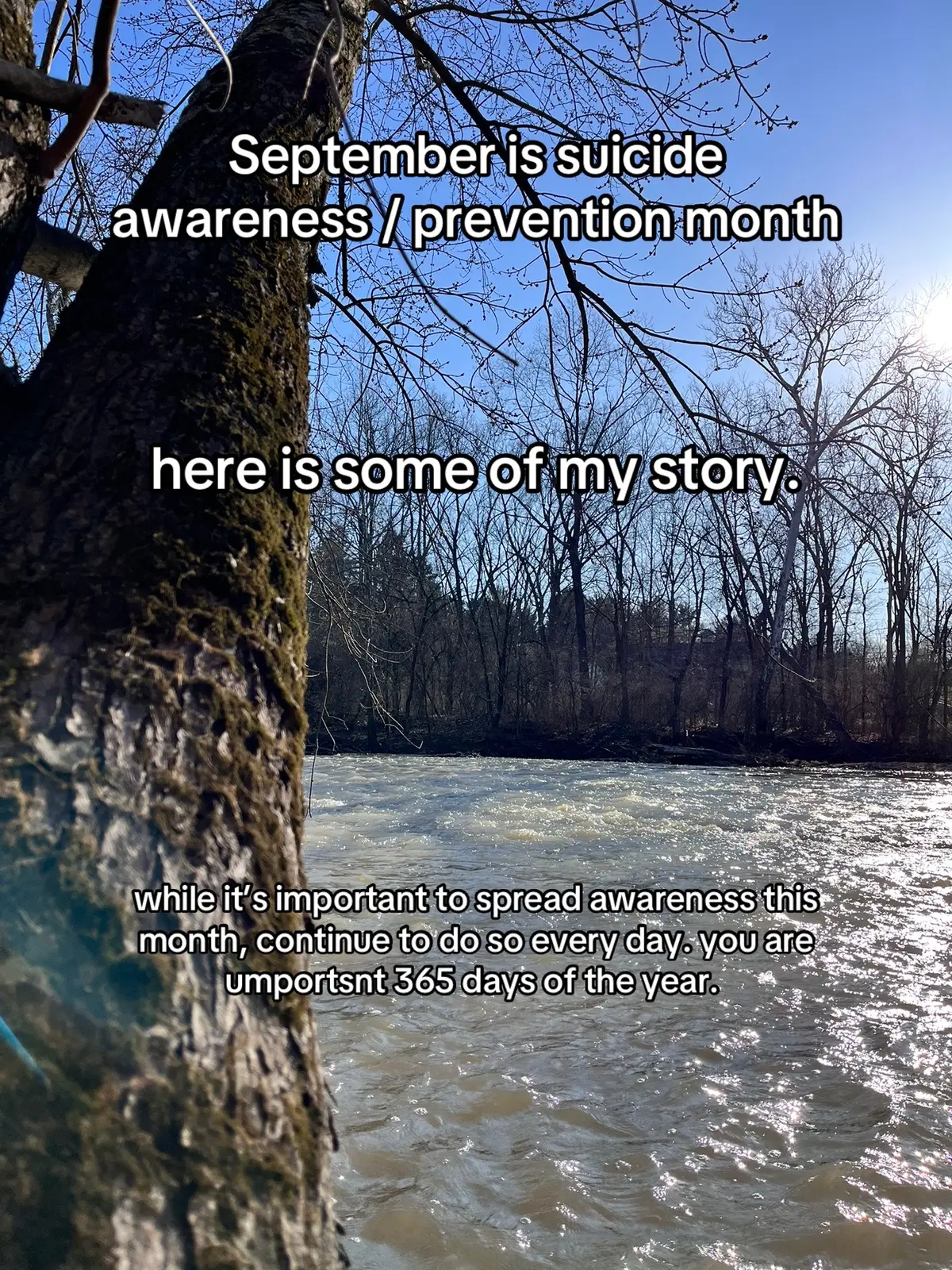 you are worthy of life. you matter. your bad days won’t last forever, reach out for support when you need it🫶🏻 thoughts & prayers to anyone who’s lost loved ones to suicide or has been personally affected. keep fighting for the ones who lost the fight💞