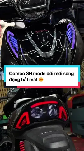 Hoàn thiện lên xe cho anh trai SH mode 2020-2025,tăng độ thẫm mỹ và thu hút ánh nhìn 🥰 #sanchoidenled #denxemay #SHmode #shmode2020 #shmode2024 #shmode2025 #shmode2022 #shmode2021 #shmode2023 #fyp 
