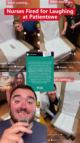 These nurses are being fired for the video they made making fun of patients #sutterhealth #california #nurses #foryou 