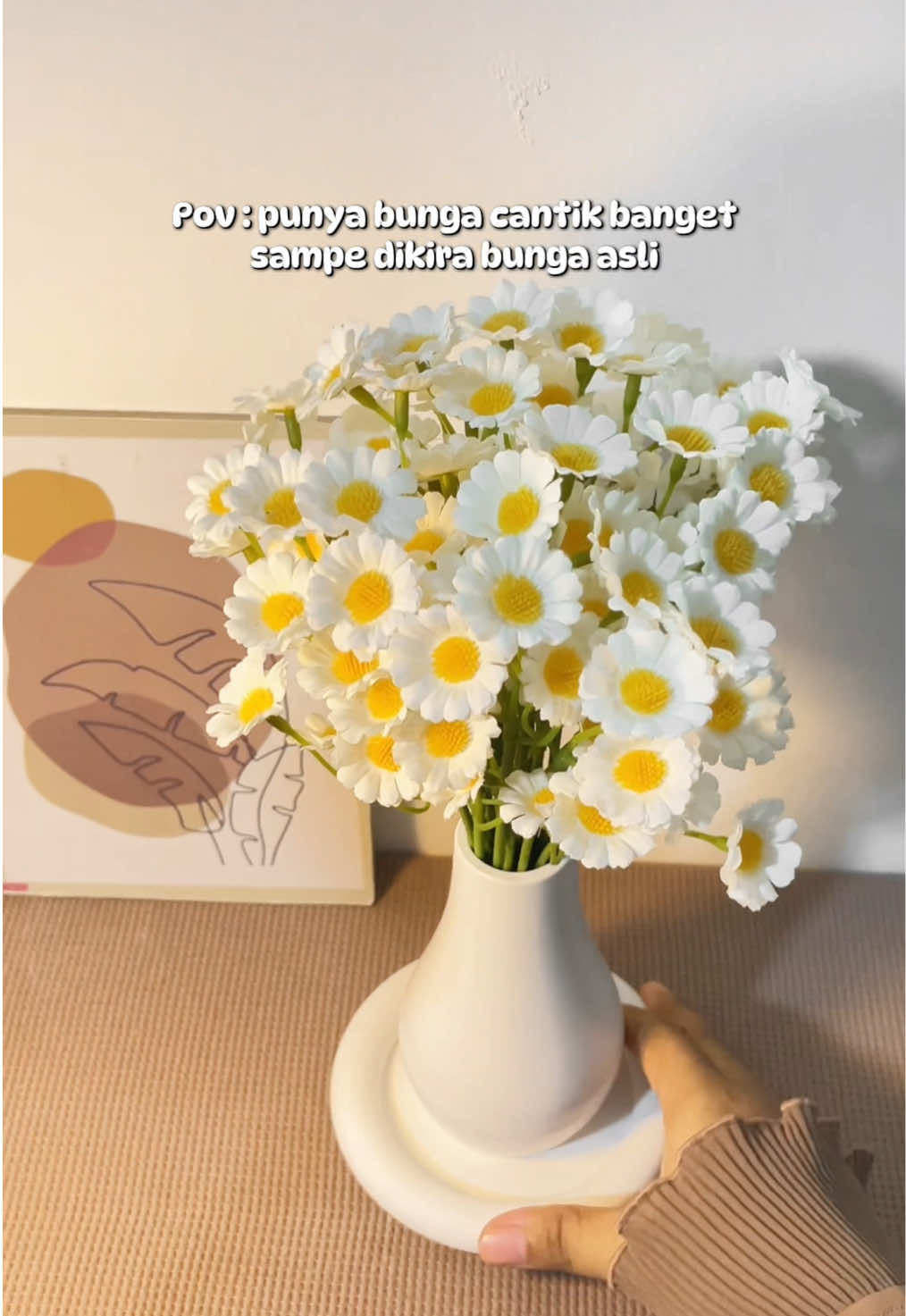 Secantik itu🥹🫶🏻 yuk samaan🥰 #bungadaisy #bungadaisyartificial #bungacantik #fyp 