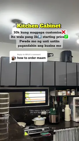 Replying to @Mitch click mo lang basket miii nandyan din mga sukat na pagpipilian. Btw. 3 cabinet na gamit ko dalawang 2doors at isang 3doors. #cabinet #cabinets #cabinetstorage #kitchencabinets #storageorganizer  Disclaimer: price may vary after the promotion ends 