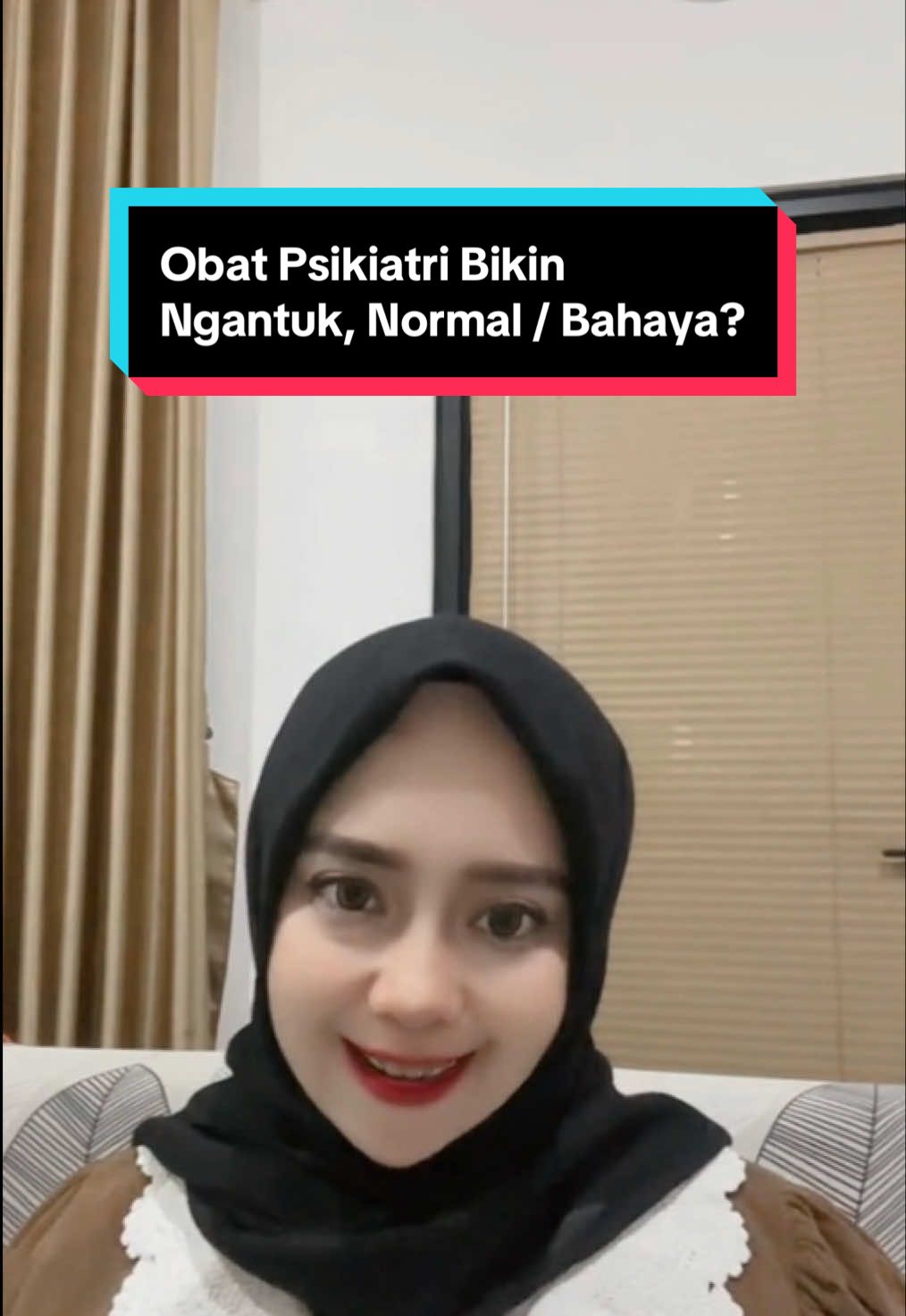 Minum obat psikiatri terus ngantuk? Tenang, itu seringkali normal kok. Yang penting, selalu komunikasikan ke doktermu ya #obatpsikiatri #obatpsikiater #biandaspkj 