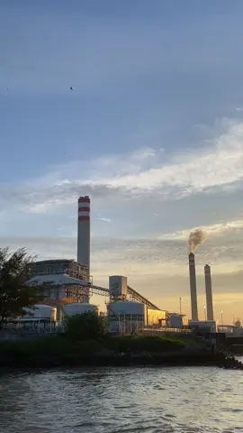 ✨🍃 #jepara #pltu #senja #laut #langit 