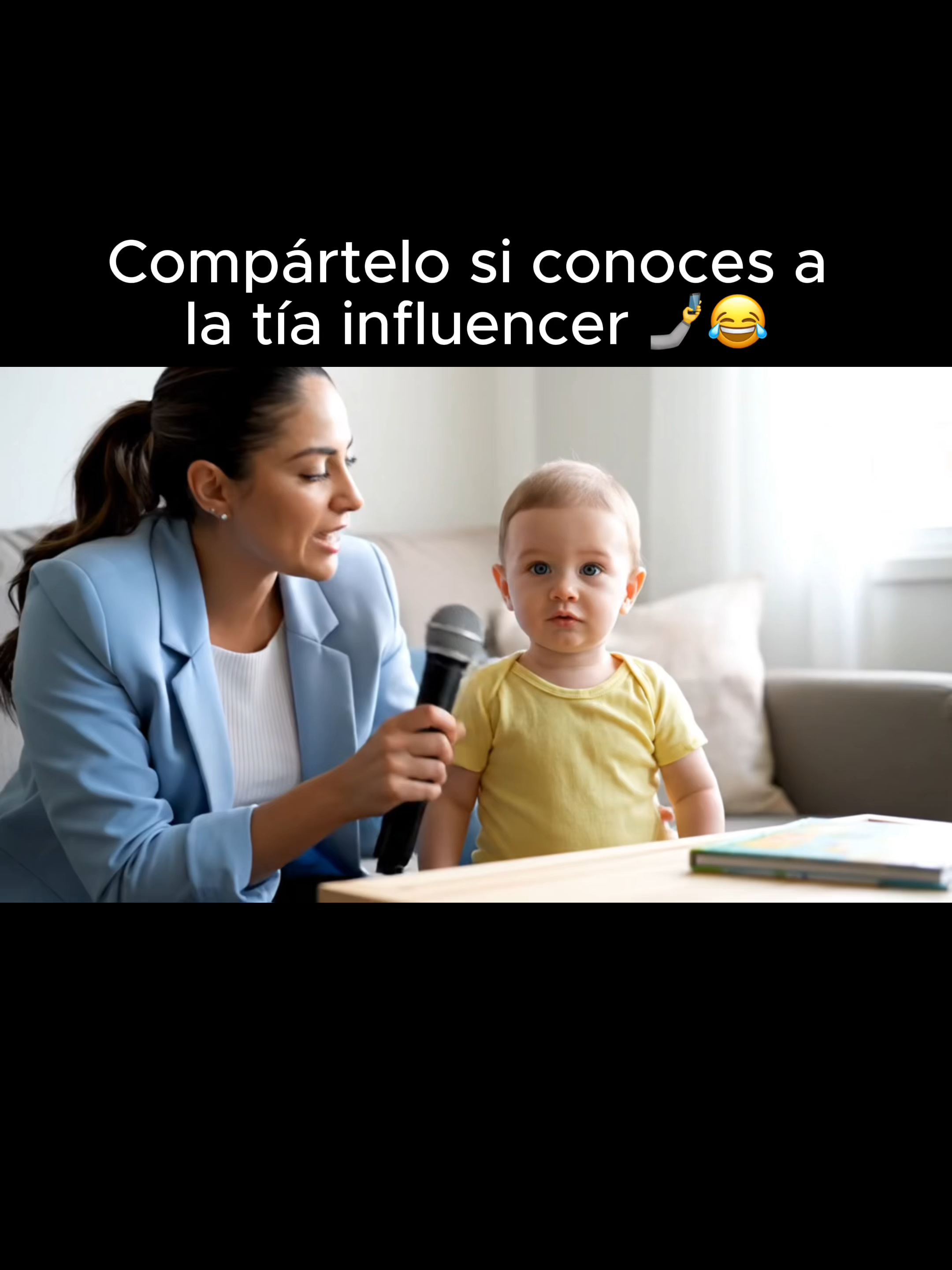 Todos tenemos esa tía que en lugar de cuidar… está grabando TikToks 🤳😂 👉 Compártelo con tu tía favorita. #TíaFavorita #HumorLatino #Comedia #Risas #ParaTi #FYP