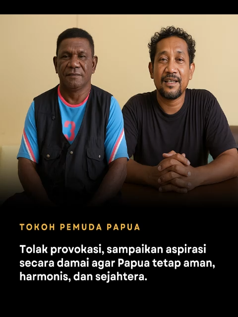 Aspirasi adalah hak rakyat yang dijamin undang-undang, namun harus disampaikan dengan cara damai, bermartabat, dan tanpa tindakan anarkis. Tokoh pemuda Papua mengimbau seluruh masyarakat agar menolak provokasi dalam aksi demonstrasi. #PapuaMerdeka #PapuaIndonesia #PapuaDamai #WaspadaiProvokasi #InfoPapua