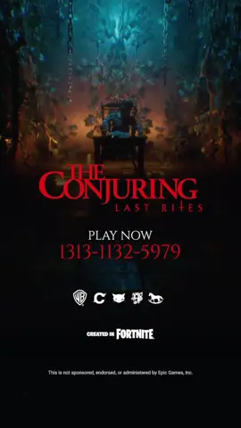 Map Name: Conjuring, this new fortnite horror map scared us so much! #CapCut #fortnitememes #fortnite #horror #mapcode 