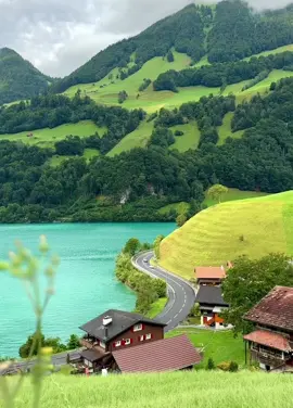 Dreaming by the emerald waters of Lungern🇨🇭 → Mơ màng bên làn nước xanh ngọc của Lungern🇨🇭 #switzerland #travel #dulich #thuysi #ưandermuse 