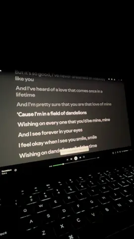 Dandelions: #ruthb #music #fyp #viral #lyrics 