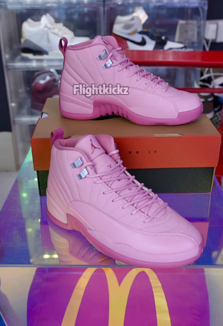 Can you still play 🏀 in Jordan 12s?#jordan12triplepink #basketball #hooper #jordan12 #retro12 #performancereview #michaeljordan #sneakers #bball #NBA 