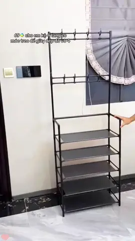 Kệ 4 tầng mà có 69🐠 hoy nè #decor #nickdangdoibung #kedegiaydepnhieutang #kegiay #kegiaydep 