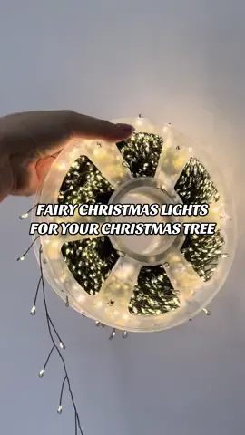 Affordable christmas lights 🤩 #christmaslights #christmasdecor #christmastree 