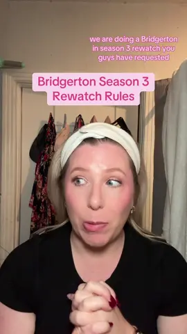 Bridgerton Rewatch Rules ✨ Season 3 of our Bridgerton rewatch is here! Let’s set the rules, the themes we’ll be tracking, and what’s ahead for this season. Who’s ready to dive in? #Bridgerton #BridgertonNetflix #BridgertonSeason3 #BridgertonRewatch #TVBreakdown Bridgerton rewatch season 3, Bridgerton Netflix breakdown, Bridgerton themes explained, Bridgerton analysis, Bridgerton commentary Tiktok