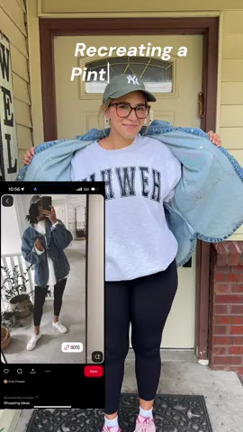 First time trying to re-create an outfit of Pinterest! #pinterestoutfit #ootdinspo 