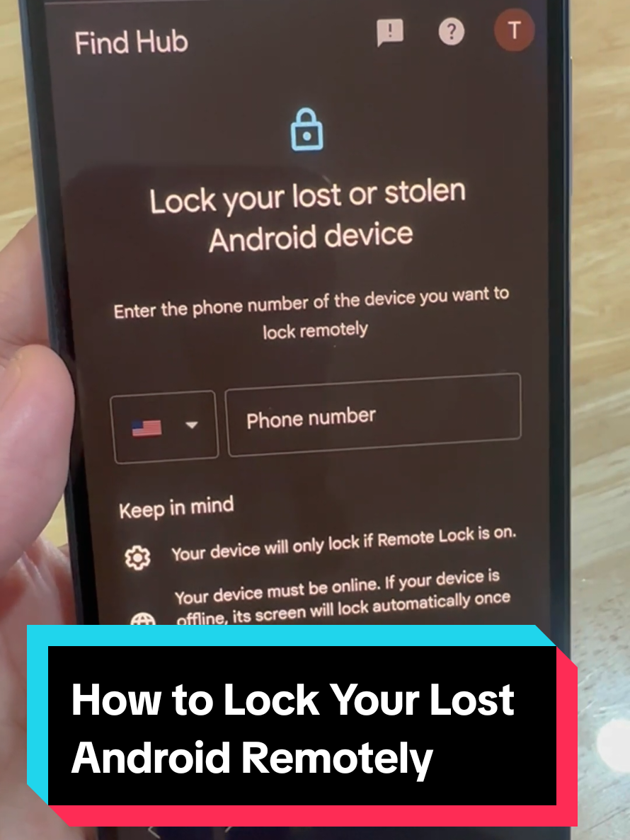 How to Lock Your Lost Android Remotely 🔒 #AndroidTips #PhoneSecurity #RemoteLock