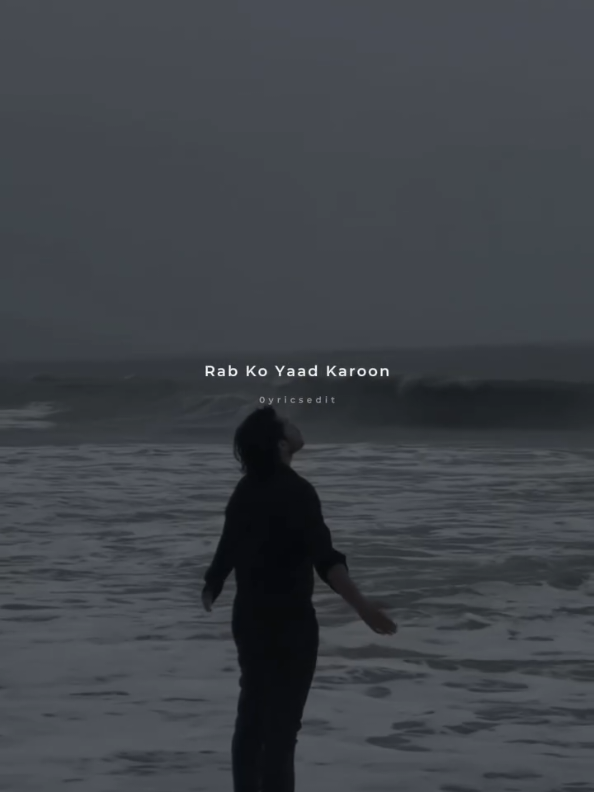 Rab Ko Yaad Karoon ❤️‍🩹😔 . . . . . Mention in your story 🌼🫶 . . Save & share 🕊️🤞 . . . . . #reels #lyrics #sad #trending #bollywoodsongs 