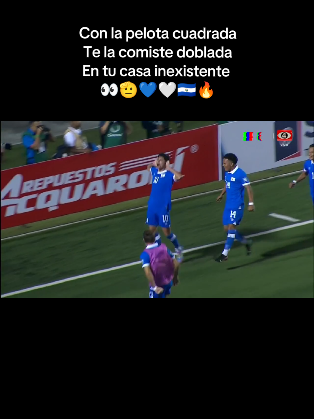 PARA TODOS LOS QUE NO CREIAN!! TRAGUENSE ESTÁ!!! 🇸🇻💙🤍🔥🔥🔥🔥🔥 #elsalvador #selecta 