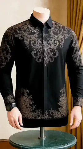 Baju batik paling ganteng, desain mewah dan berwibawa, (produk asli lokal) batik slim #bajubatik #batik #batikcowok #lenganpanjang #viral 