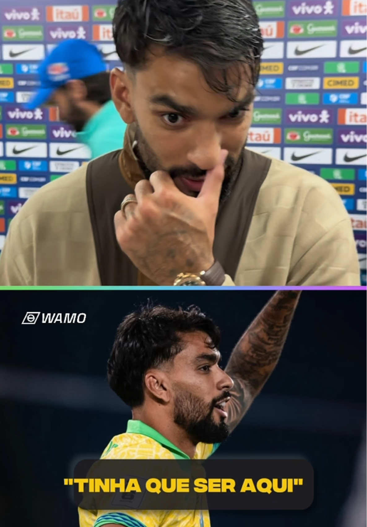 PAQUETÁ FALA SOBRE SUA VOLTA A SELEÇÃO BRASILEIRA. #maracana #lucaspaqueta #selecaobrasileira #selecao #brasil 