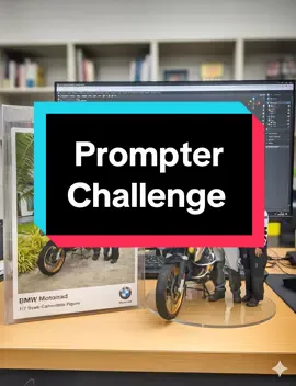 Bergerak pulak daa..🤣 #fyp #sgtiktok #prompterchallenge 