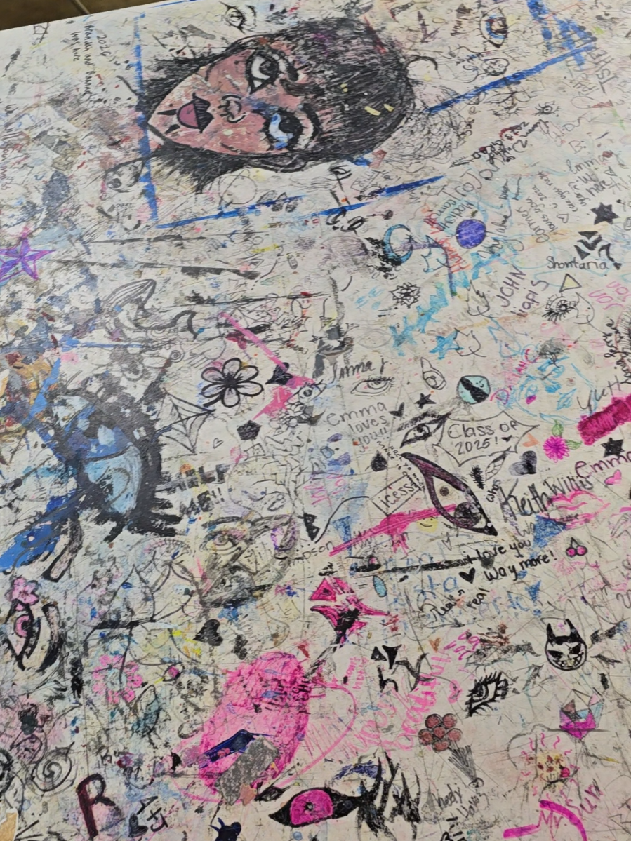 I was able to get a few pieces, but it still haunts me I didn't get to save that art table. 🥺 #urbex #mylife #architecture #History #school 