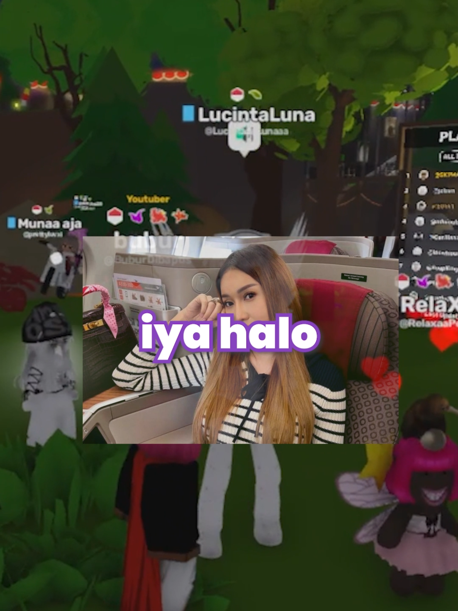 Lucinta Luna mancing di IndoVoice #roblox#indovoice