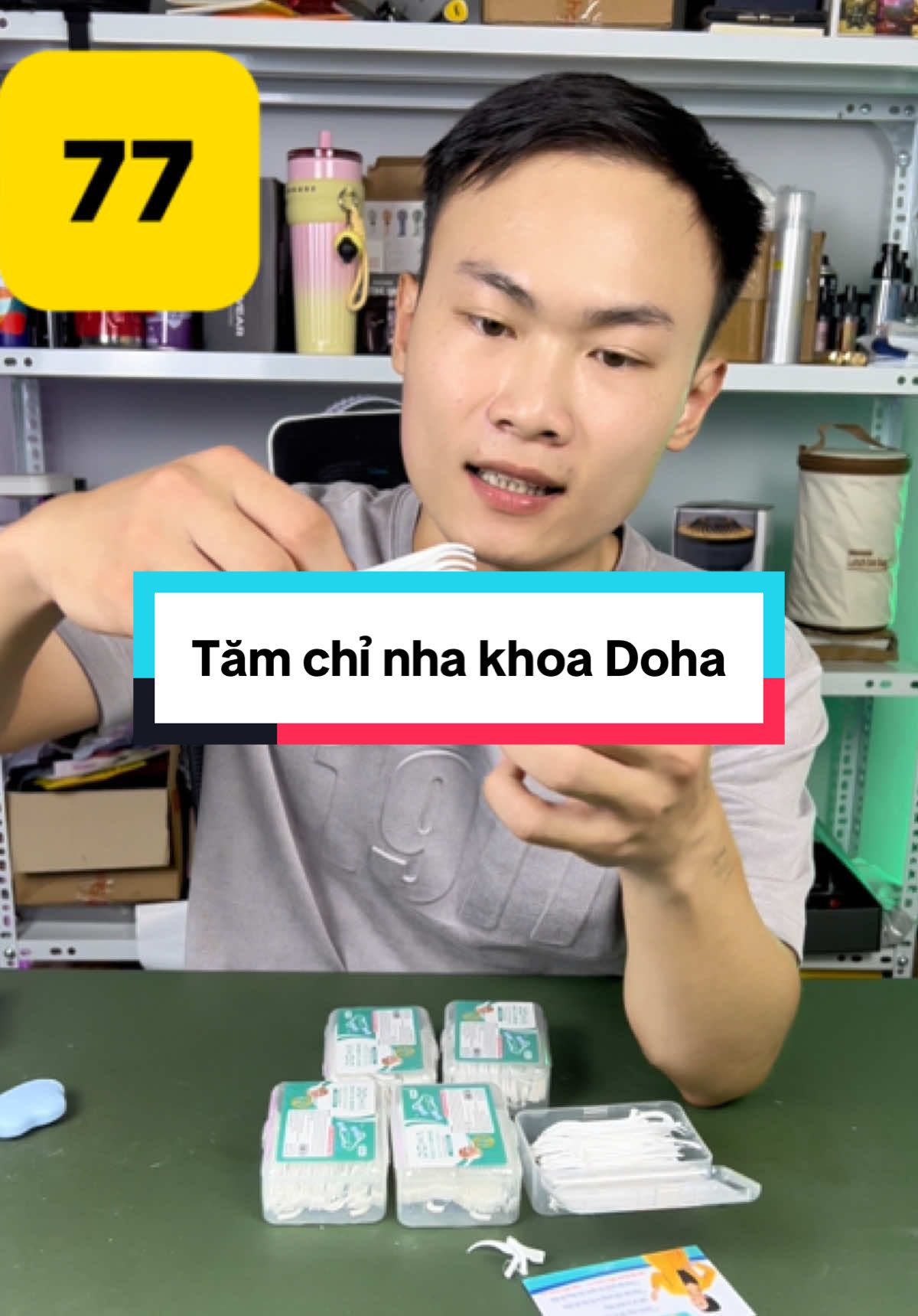Trả lời @userf8vfzpzcqu tăm chỉ nha khoa Doha có thực sự chất lượng? #hoangrealreview #tamchinhakhoa #tamchinhakhoacaocap #tamchinhakhoa50cai #review 