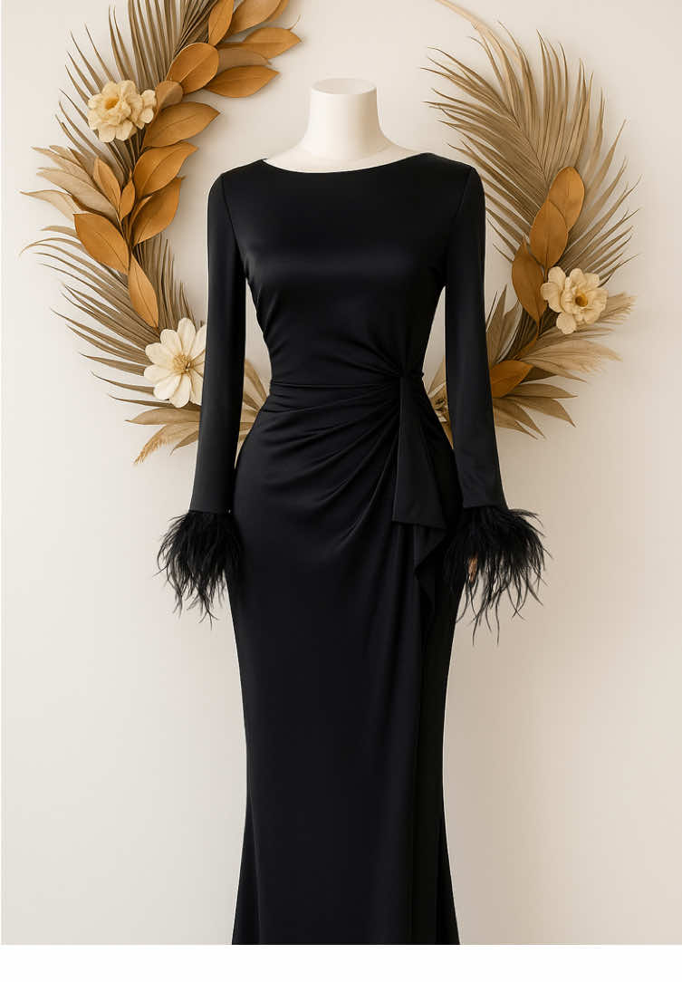 #dress #dresmewah #bajuhitam #gaunpesta #fyppppppppppppppppppppppp 