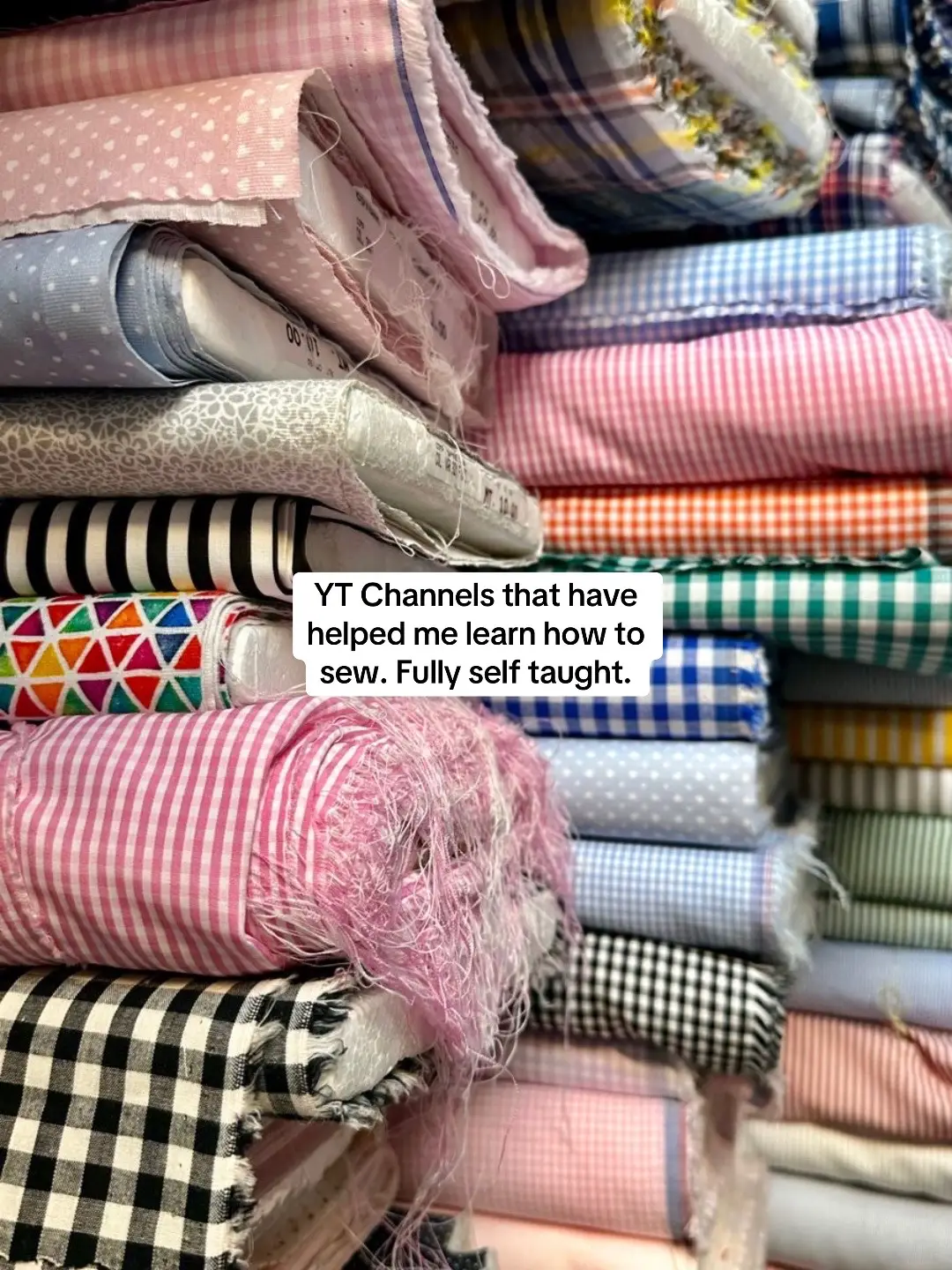 Not all of them are sewing channels some are more about the sewing machines it’s self, but I found them very useful. Learning how to properly use your sewing machine is just as important as sewing in general. #sewingtiktok #sewingtips #sewingtutorial 