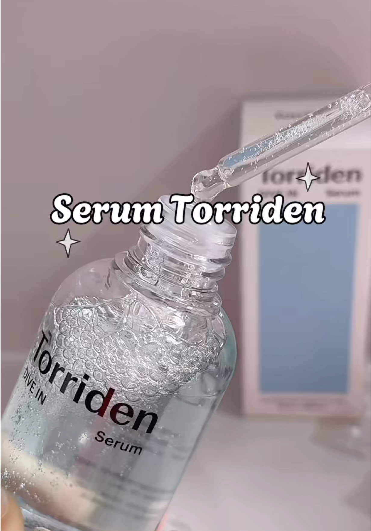 Serum Torriden chân ái cho mọi loại da nè 🫧✨💦 #unboxing #torriden #serumtorriden #torridenvn #xuhuong 