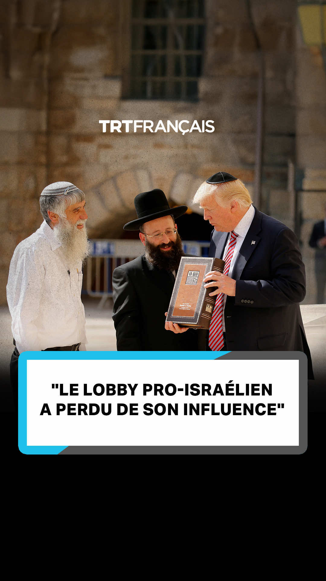 Dans un entretien au Daily Caller, Donald Trump a estimé que le lobby pro-israélien n’a plus le poids qu’il exerçait il y a vingt ans sur le Congrès américain. Tout en rappelant son propre bilan pro-Israël, l’ancien président reconnait la montée des voix critiques, y compris dans son entourage, et avertit que Tel Aviv est en train de perdre la bataille de l’opinion publique