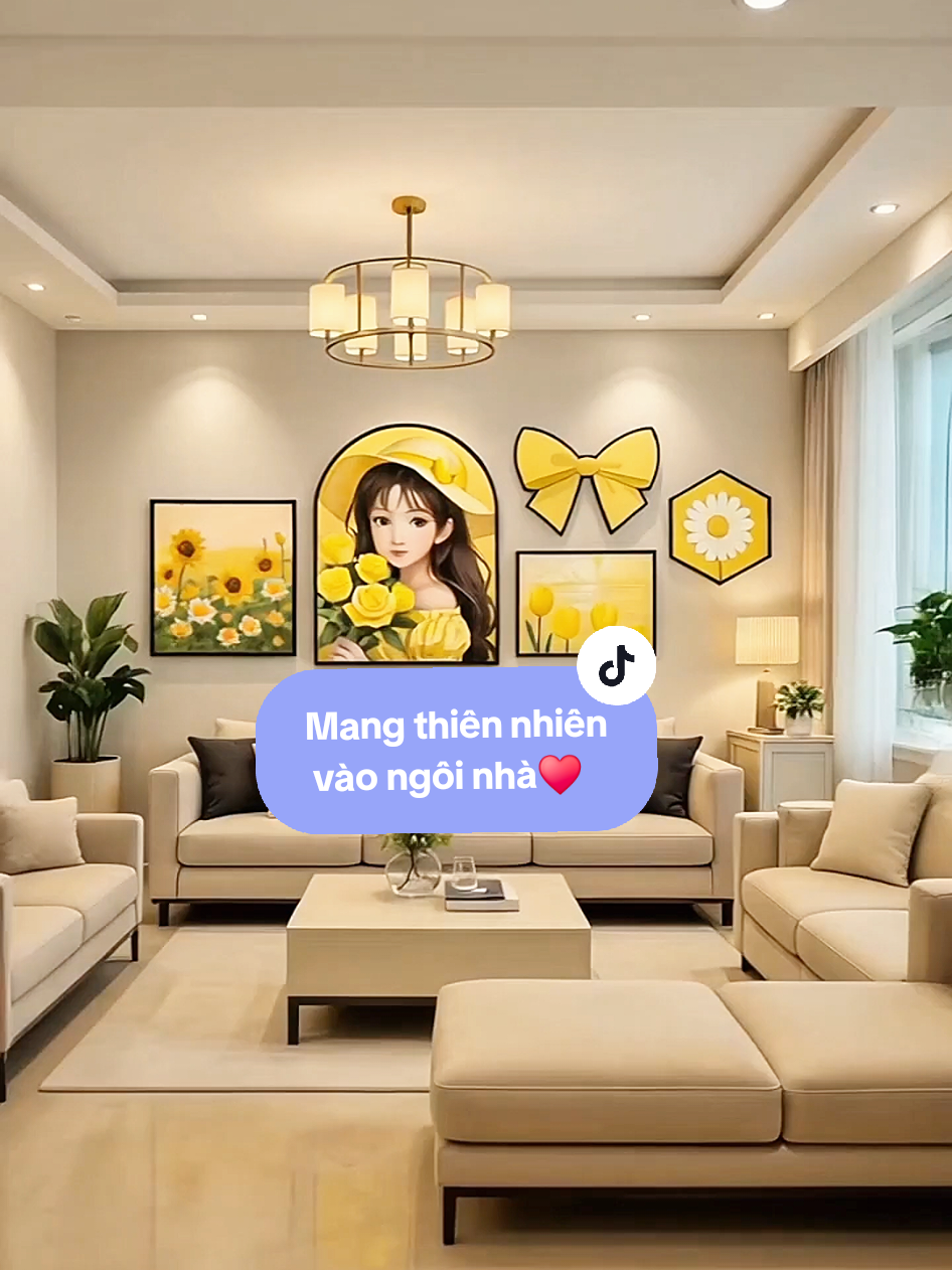 Bộ 5 bức tranh thiên nhiên nhiên cho ngôi nhà sang trọng,mát mẻ