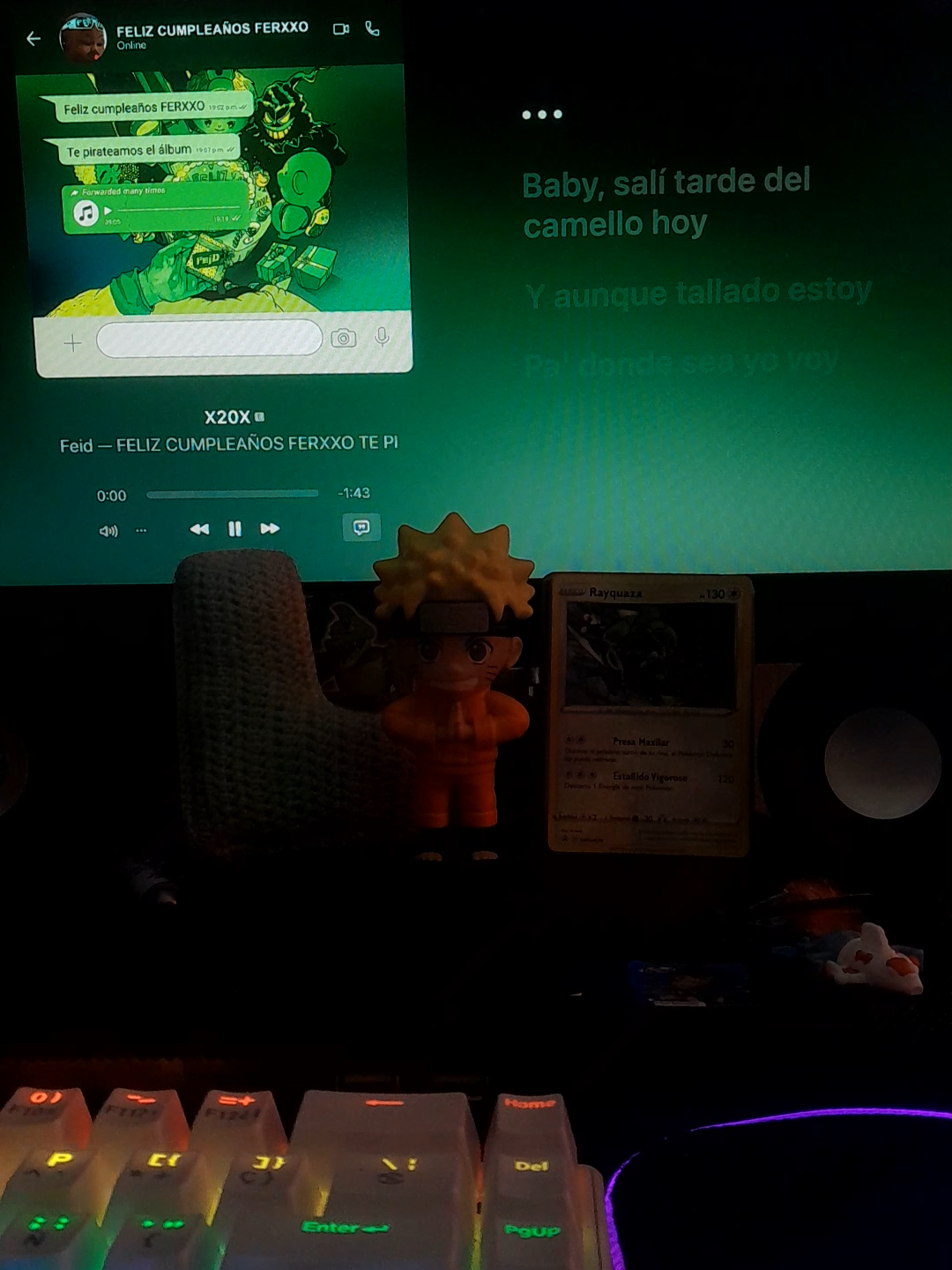 La pasamos hpta donde sea sin tener que ser ricos 😫 #x20x #felizcumpleañosferxxo #feid #ferxxo #indirectas #paradedicar