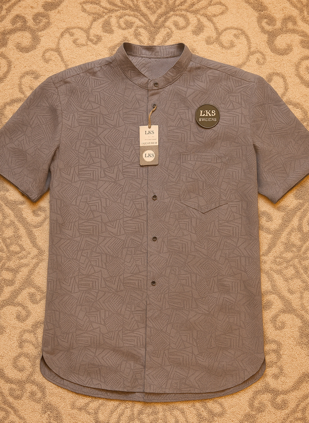 Kemko sultan atau  Koko tangan Pendek Atasan Pria Dewasa Motif Etnik #fyp #fashion #kemejakoko #kokopria 