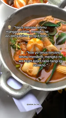 yo mbok ben di rasakno konoo Lokasi ds tlogoharum wedarijaksa jln Juwana tayu ( ex seblak boci Juwana prasmanan )  Depan warung kopi pak topo atau blok ma thoriqotul ulum Buka pukul 10.00 - 21.00 wib Wa : 0857-2727-8754