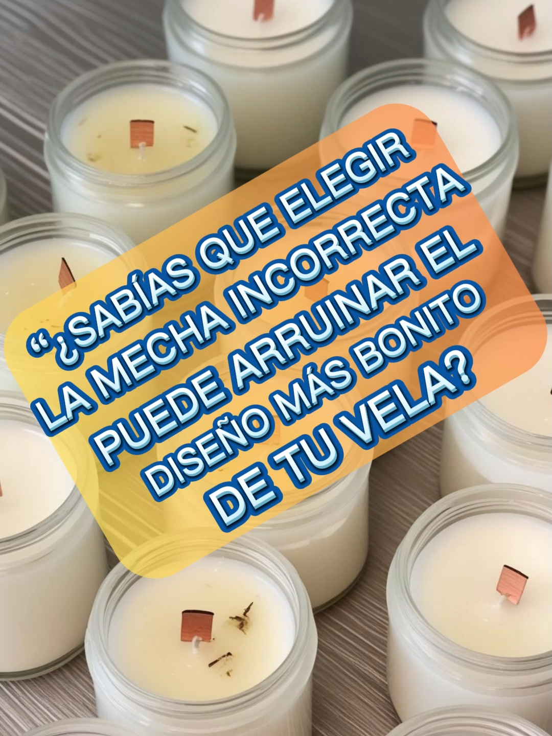 🎨 Hacer velas bonitas no siempre es tan fácil como parece… muchas veces el problema empieza al no saber qué mecha elegir o por qué la vela queda con manchas. Pero tranquila, son detalles que todas enfrentamos al inicio. ¿Alguna vez te pasó que tu vela no salió como esperabas? 🕯 👉 Síguenos para más tips que te ayudarán a mejorar cada creación. #velasaromaticas #velasartesanales #cursodevelas #tallerdevelas #jabonesartesanales #emprenderdesde0 #negocioartesanal #manualidades #hazlotumismo #AprendeConTikTok