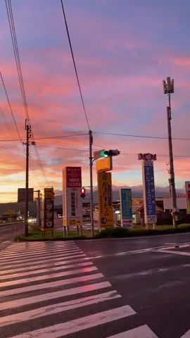 pulang kerja di sambut sunset seindah ini di Jepang 🥹🫶🏻 #kerjadijepang #Jepang #tokuteiginou #fyp #trending 