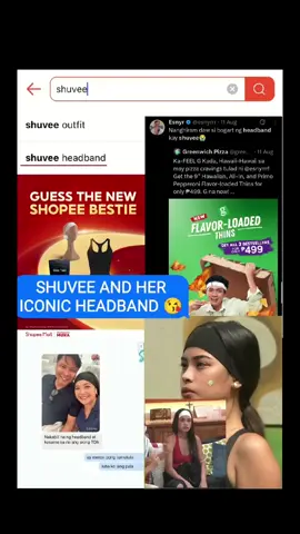 GRABE NAMAN IMPACT MO SHUVEE, HANGGANG SA LABAS NG PBB ICONIC ANG HEADBAND MO. HEHE #shuveeetrata #shuvee #pbbcollab #pbb 