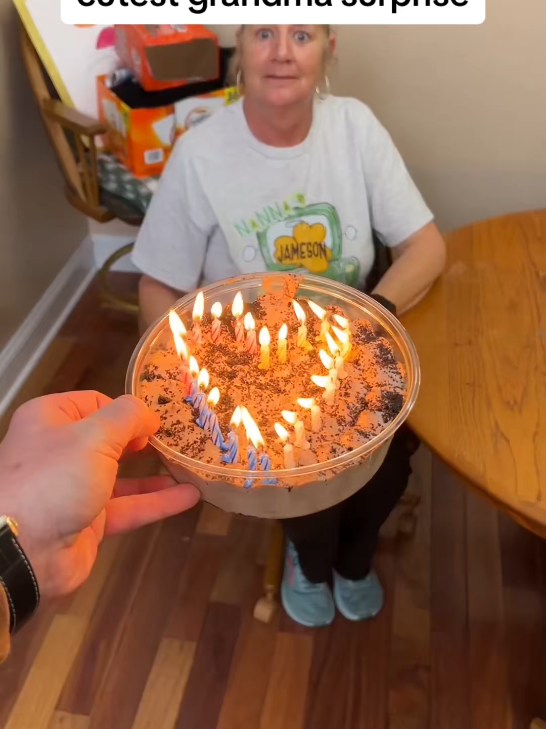 cutest grandma surprise #3131