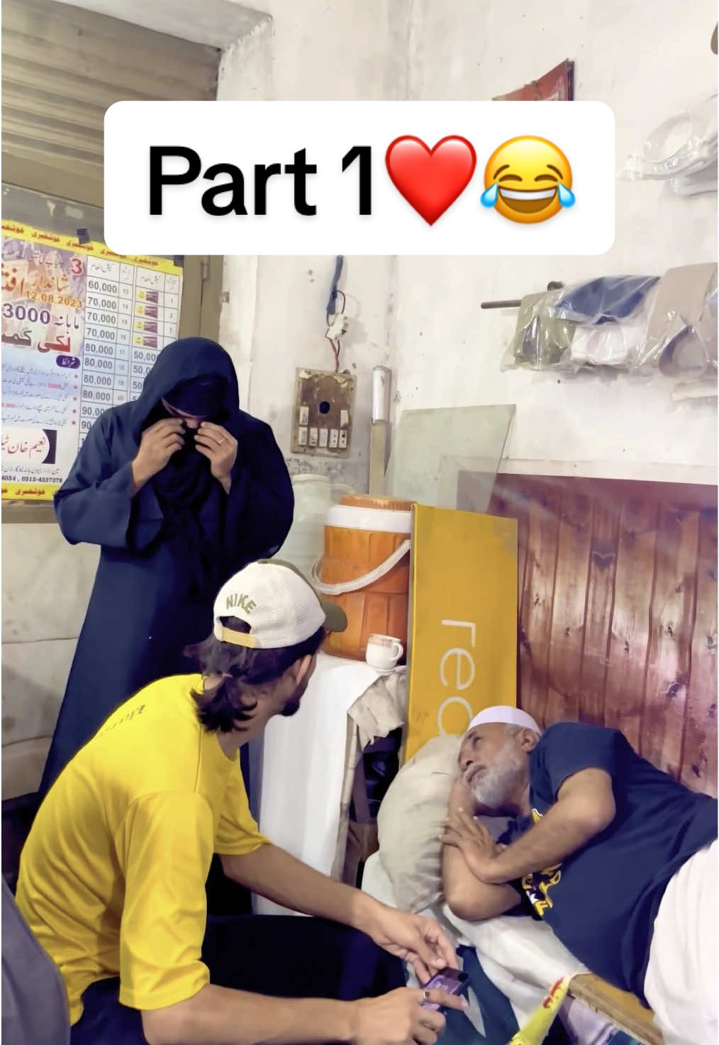 Larki ban kr baba jaan ke sath prank kar diya ❤️😂wait for twist #foryou #foryoupage #nasibkhan002 #viralvideo #fyyyyyyyyyyyyyyyy #100kviews #welovetosmile #standwithkashmir #funnyvideos #trending #fyp #viral 