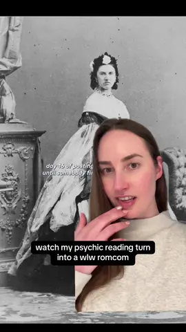 psychic reading turned into a wlw romance and I’m sorry if this is your grandma. she’s a babe though #psychic #psychicreading #wlw #fyp 