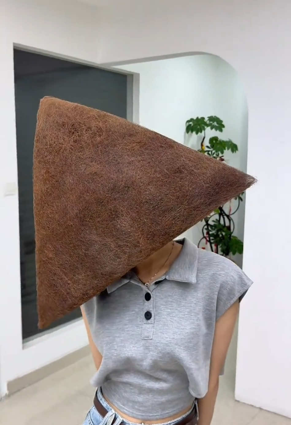 Make a triangle#tiktok #fyp #fypシ #hairstyle #interesting #goodthing #hair 