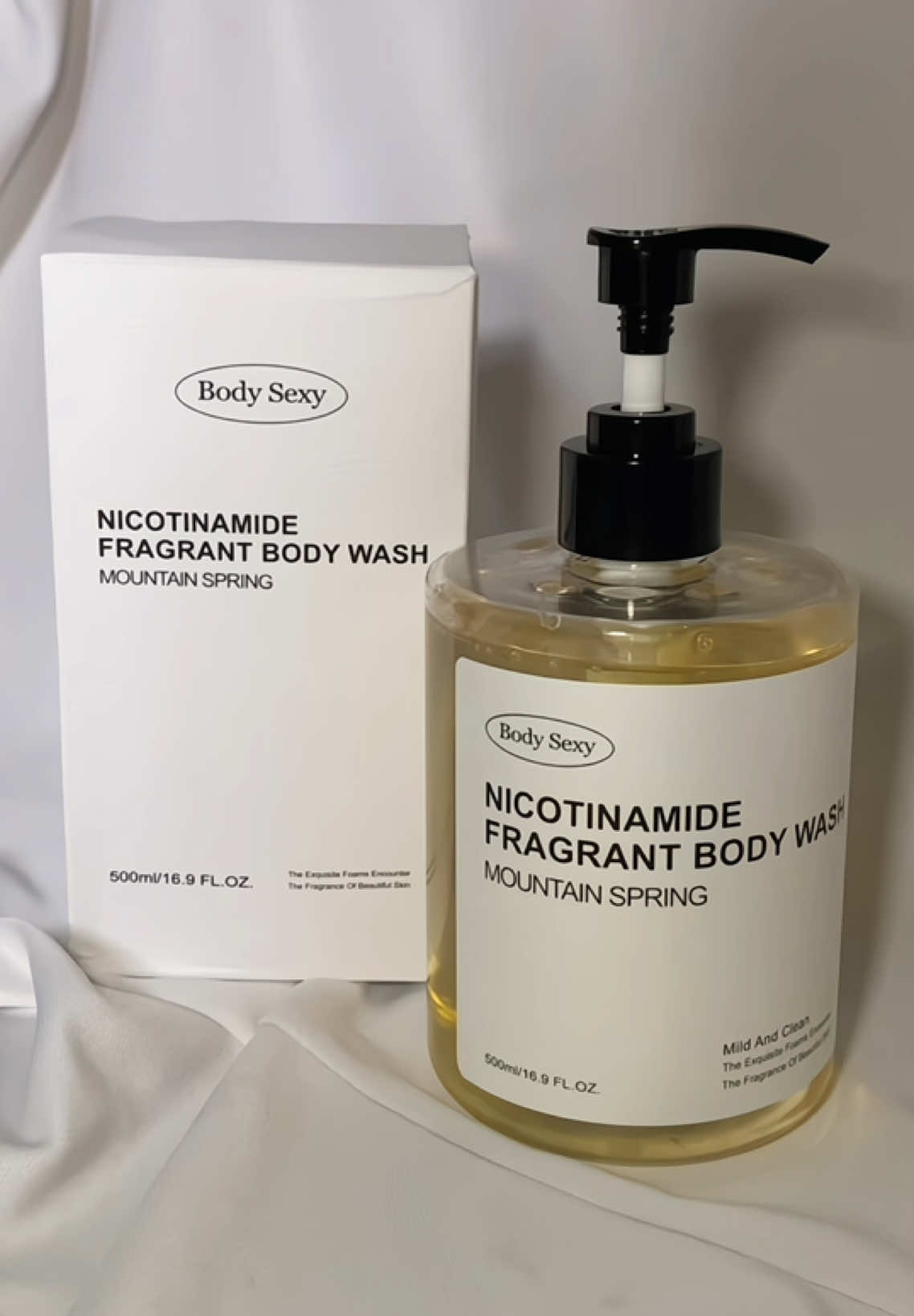 your secret to smoother, brighter and healthier skin!  #bodywash #niacinamide #brighterskin #budolfinds #fyp 