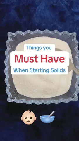 Things You Must Have When Your Baby is Starting Solids  #creatorsearchinsights #baby #food #fyp #viral 